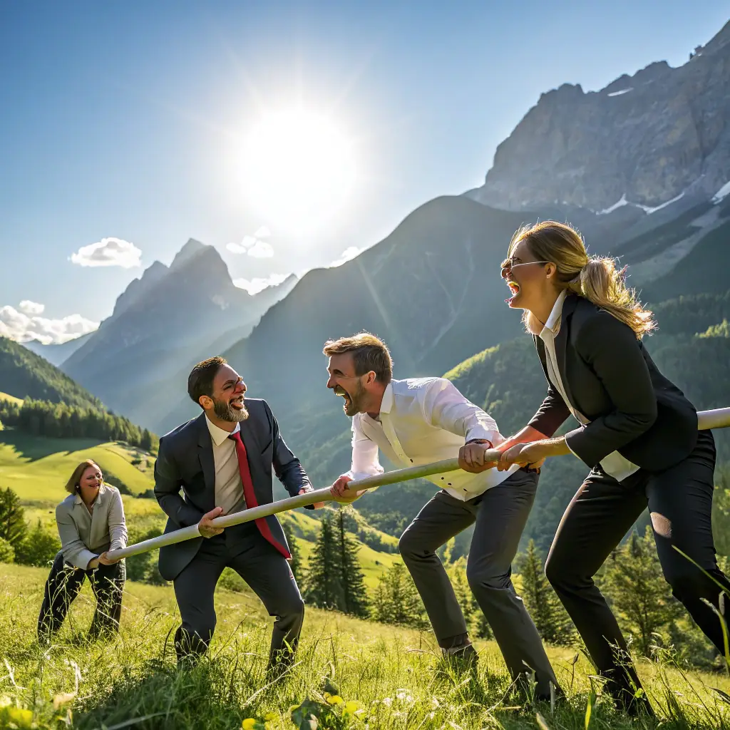 HorizonExpansion team celebrating success together